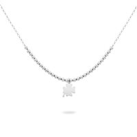 Collana Rue des Mille Donna I Sogni Son Desideri in Argento GR-1SOG PL QUAD RH - GR-1SOG PL QUAD RH